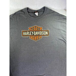 Harley-Davidson Gray Superstition Apache Junction Arizona Horses 3X Mens Tee‎